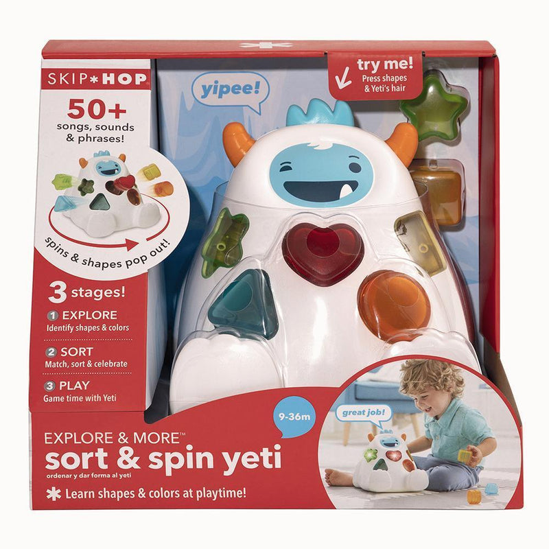 Skip Hop Explore & More Sort & Spin Yeti