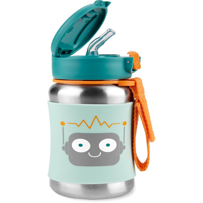 Skip Hop Spark Style Stainless Steel Straw Bottle-Mealtime Essentials-Skip Hop-Toycra