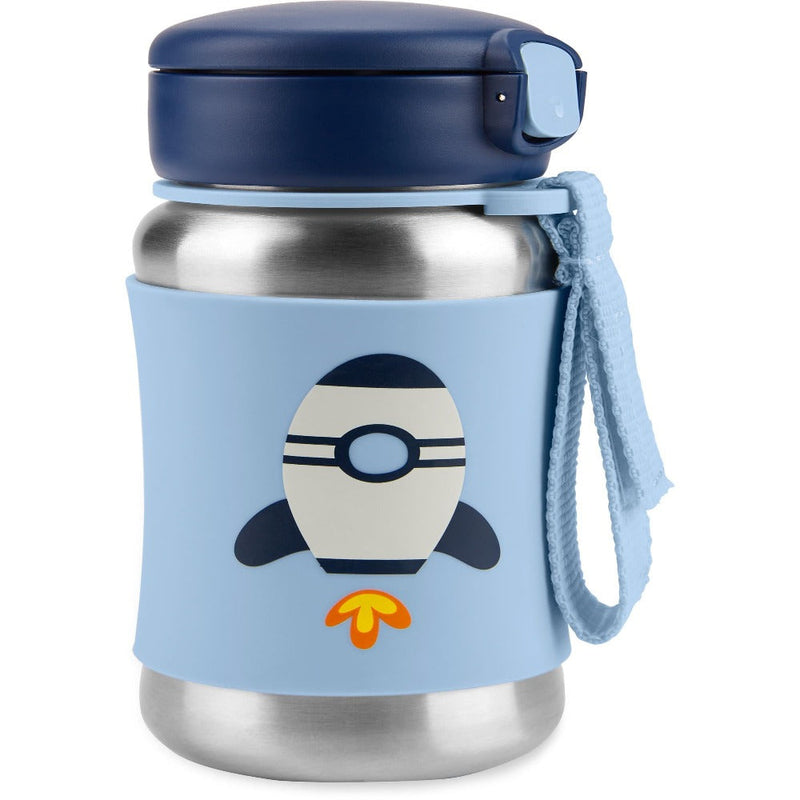 Skip Hop Spark Style Stainless Steel Straw Bottle