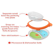 Skip Hop Zoo Smart Serve Non-Slip Training Set