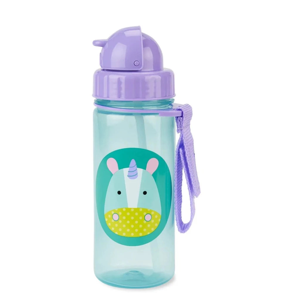 Skip Hop Zoo Straw Bottle PP -13 Oz