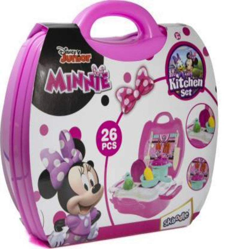 Skoodle Disney Junior Minnie Kitchen Set - 26 Pcs