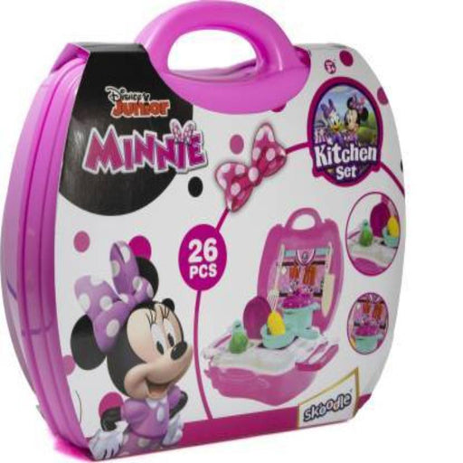 Skoodle Disney Junior Minnie Kitchen Set - 26 Pcs-Pretend Play-Skoodle-Toycra