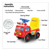 Skoodle PowerPlay Squad Hot Shot Light & Sound Ride-On