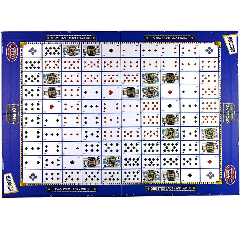 Skoodle Quest Sequenza Classic Card Game