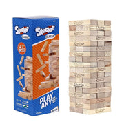 Skoodle Quest Stackrr Classic Hardwood Bricks