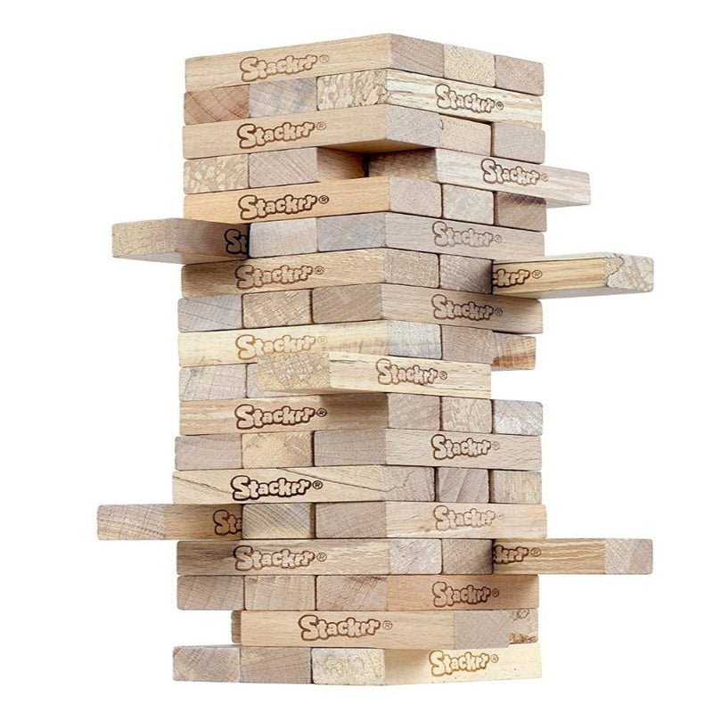 Skoodle Quest Stackrr Classic Hardwood Bricks