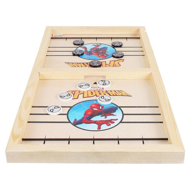Skoodle Spider Man Sling Puck Game