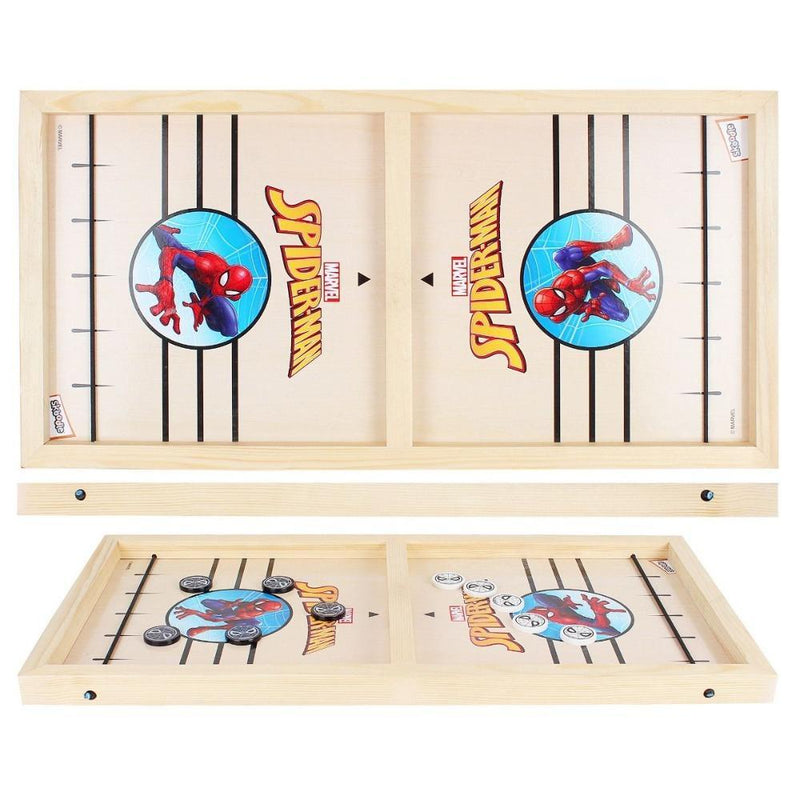 Skoodle Spider Man Sling Puck Game
