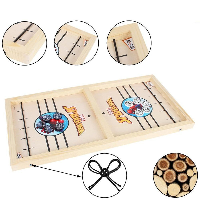 Skoodle Spider Man Sling Puck Game