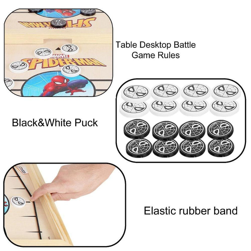 Skoodle Spider Man Sling Puck Game