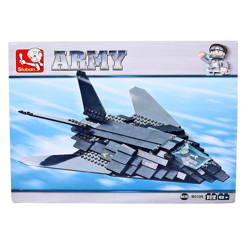 Sluban M38-B0108 F-1 17 Invisible Bomber Blocks Toy Set - 209 Pieces