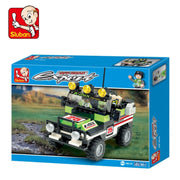 Sluban M38-B0135 Expert Theme Cross Country Car Block Bricks Toys-Construction-Sluban-Toycra