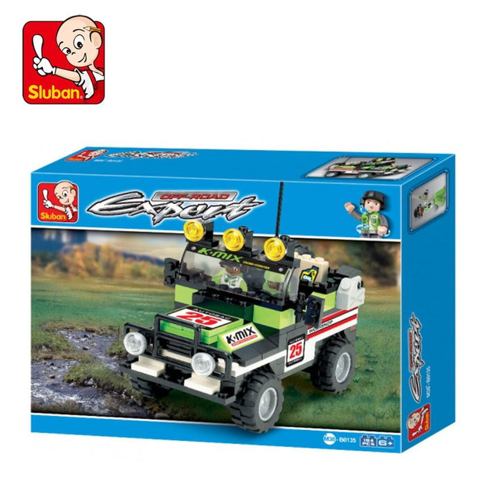 Sluban M38-B0135 Expert Theme Cross Country Car Block Bricks Toys-Construction-Sluban-Toycra