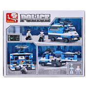 Sluban M38-B0187 Mobile Comand Vehicle Blocks Toy Set - 265 Pieces