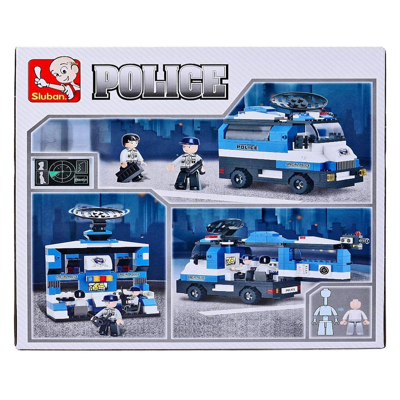 Sluban M38-B0187 Mobile Comand Vehicle Blocks Toy Set - 265 Pieces