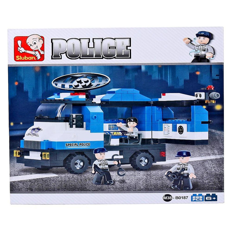 Sluban M38-B0187 Mobile Comand Vehicle Blocks Toy Set - 265 Pieces