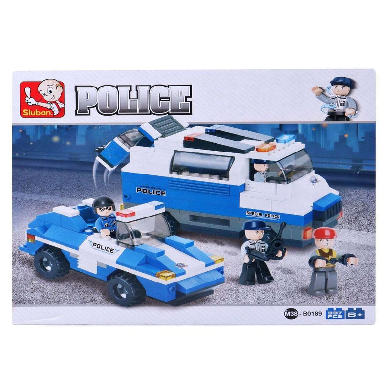 Sluban M38-B0189 Persioner Transport Vehicle Blocks Toy Set - 337 Pieces