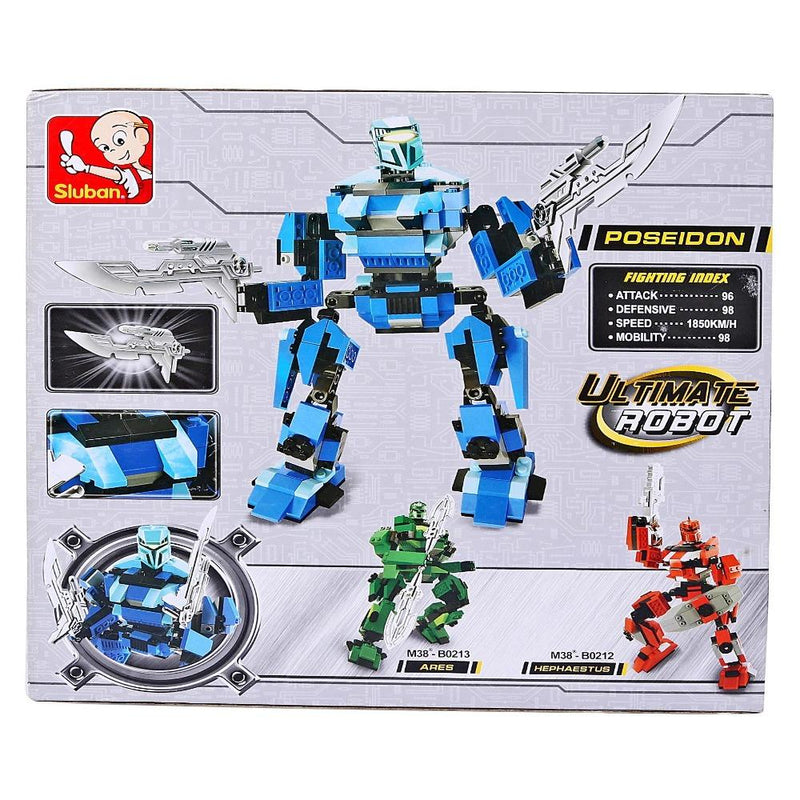 Sluban M38-B0215 Poseidon Building Block Set - 274 Pieces