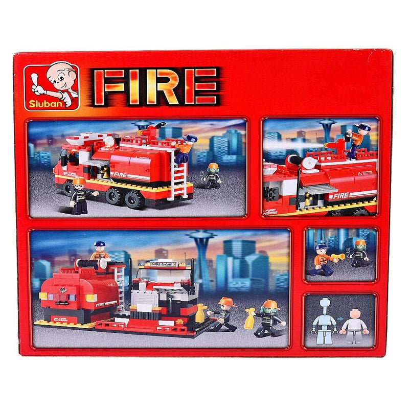 Sluban M38-B0220 Fire Engine Building Block Construction Set - 281 Bricks