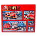 Sluban M38-B0220 Fire Engine Building Block Construction Set - 281 Bricks-Construction-Sluban-Toycra