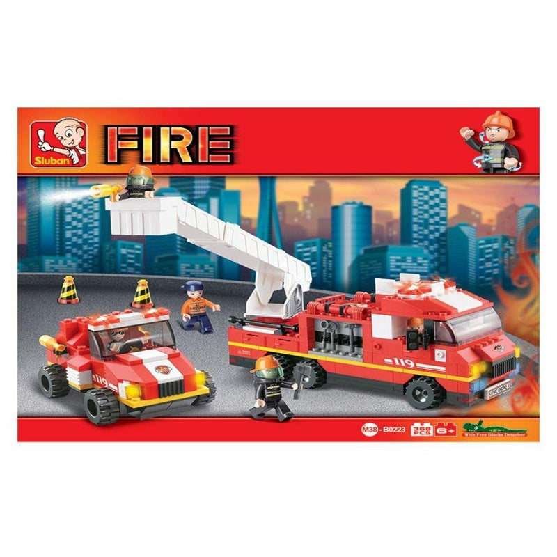 Sluban M38-B0223 Special Fire Brigade Building Block Set - 368 Pieces