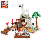 Sluban M38-B0278 Pirate Blocks Toy Set -142 Pieces