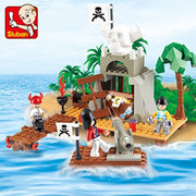 Sluban M38-B0278 Pirate Blocks Toy Set -142 Pieces