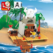 Sluban M38-B0278 Pirate Blocks Toy Set -142 Pieces