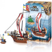 Sluban M38-B0279 Pirate Ship Building Kit (226 Pieces)