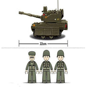 Sluban M38-B0285 Leopard 2A6M Main Battle Tank Building Block Set - 224 Pieces