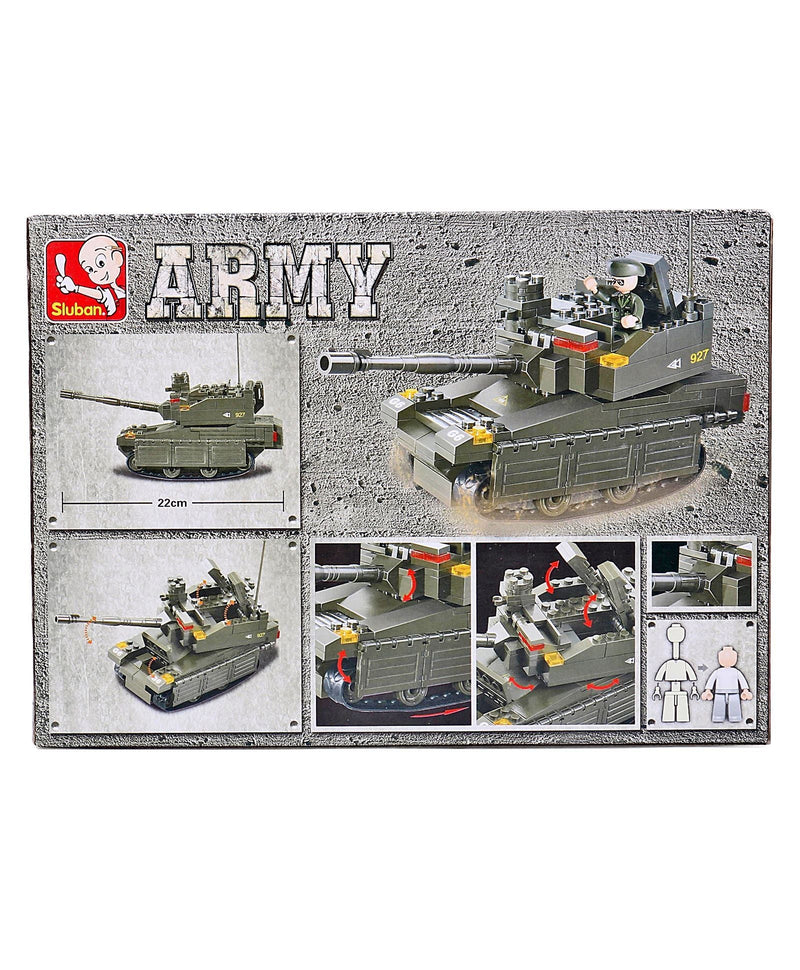 Sluban M38-B0285 Leopard 2A6M Main Battle Tank Building Block Set - 224 Pieces