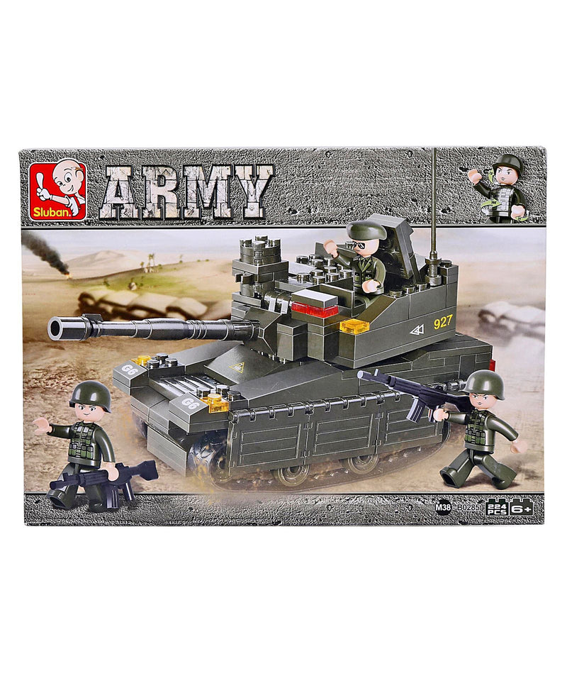 Sluban M38-B0285 Leopard 2A6M Main Battle Tank Building Block Set - 224 Pieces