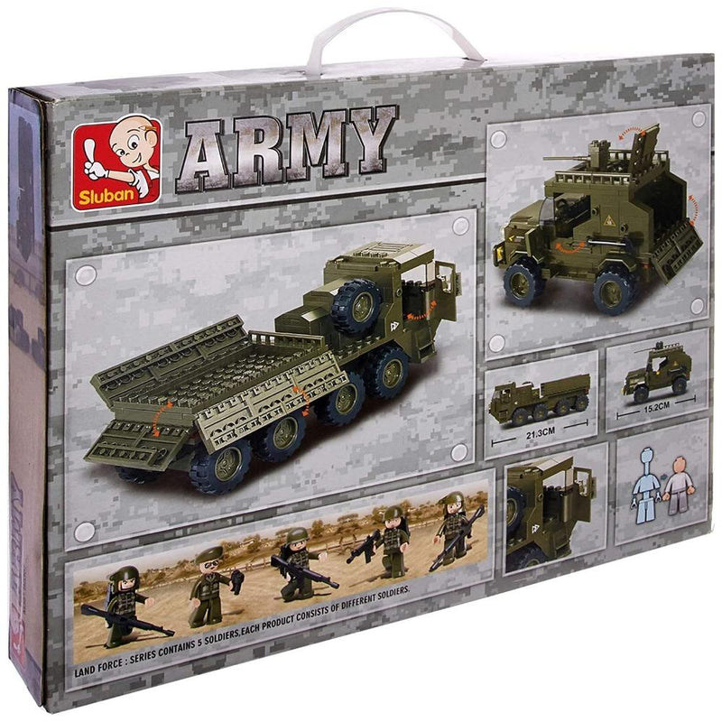 Sluban M38-B0307 Army Sets Block Toys - 455 Pieces