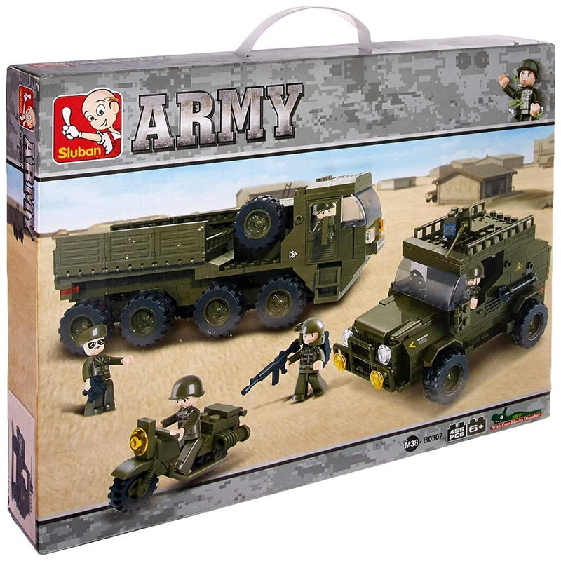 Sluban M38-B0307 Army Sets Block Toys - 455 Pieces