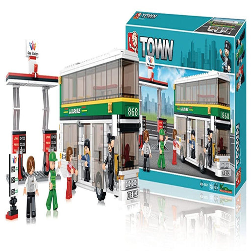 Sluban ‎M38-B0331 Double-Decker Bus Town Building Kit (403 Pieces)-Construction-Sluban-Toycra