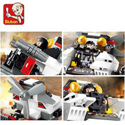 Sluban M38-B0336A X1 Hessen Chaser Building Block Set - 108 Pieces