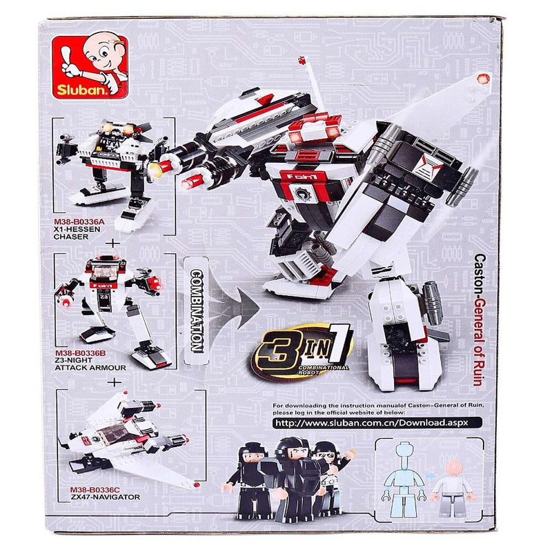 Sluban M38-B0336A X1 Hessen Chaser Building Block Set - 108 Pieces