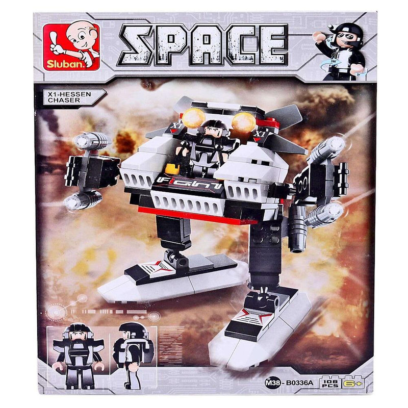 Sluban M38-B0336A X1 Hessen Chaser Building Block Set - 108 Pieces