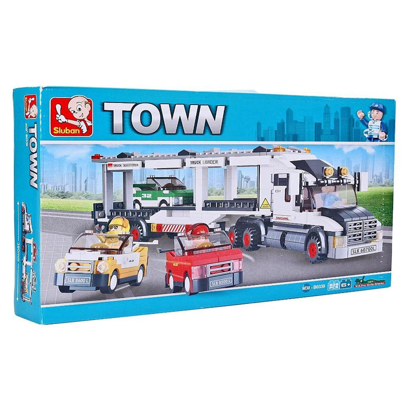 Sluban M38-B0339 Alternate Truck Track Transporter Blocks Toys - 638 Pieces