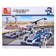 Sluban M38-B0355 Racing Department Building Block Set - 300 Pieces