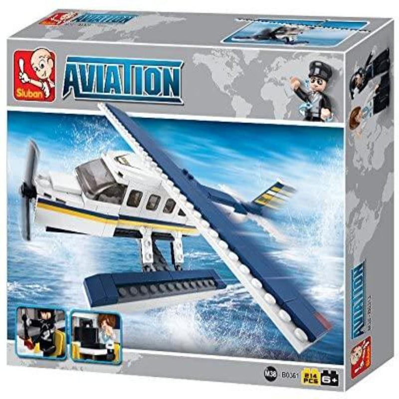 Sluban M38-B0361 Aviation Z Seaplane - 214 Pieces