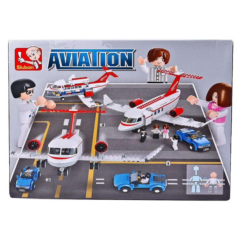 Sluban M38-B0365 C Concept Plane Building Block Set - 275 Pieces
