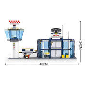 Sluban ‎M38-B0367 Aviation-International Airport Building Blocks