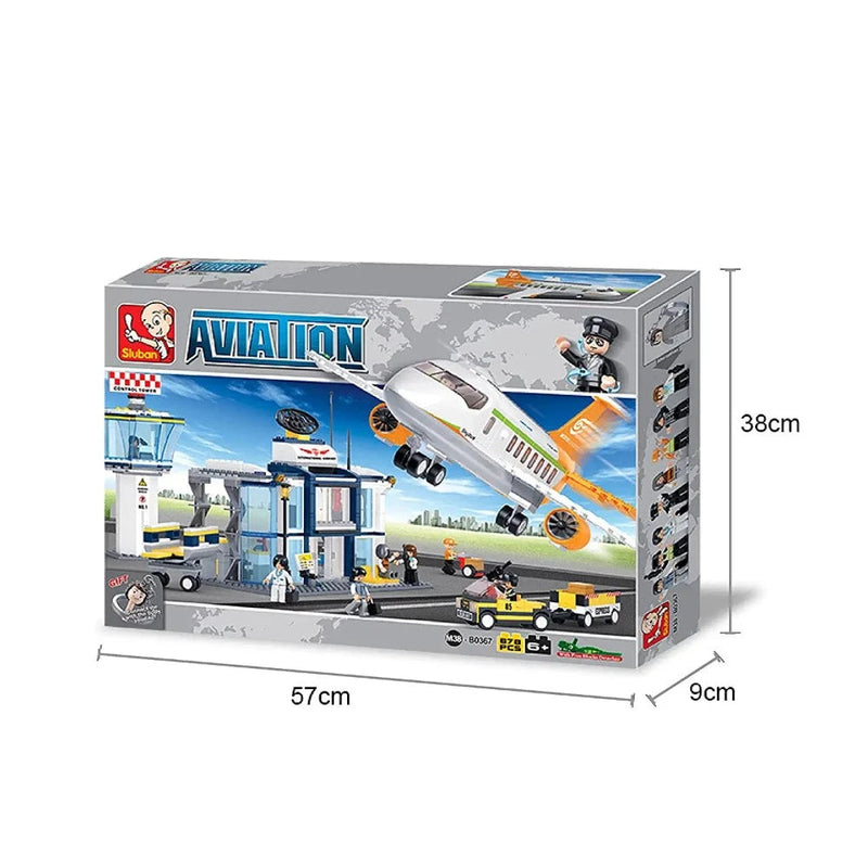 Sluban ‎M38-B0367 Aviation-International Airport Building Blocks