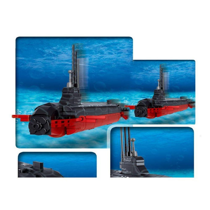 Sluban M38-B0391 Nuclear Submarine Construction Set - 193 Pieces-Construction-Sluban-Toycra