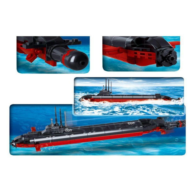 Sluban M38-B0391 Nuclear Submarine Construction Set - 193 Pieces