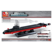 Sluban M38-B0391 Nuclear Submarine Construction Set - 193 Pieces
