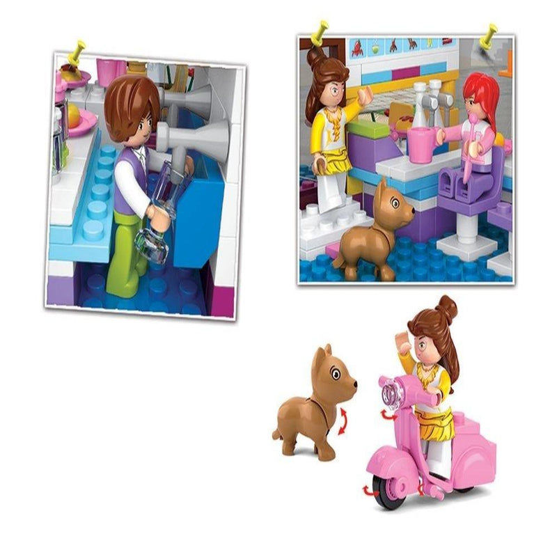 Sluban M38-B0528 Cafe Building Block Set - 226 Pieces