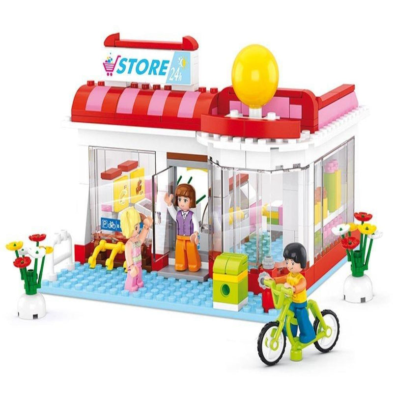 Sluban M38-B0529 Supermarket Building Block Set - 289 Pieces